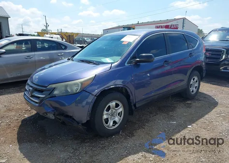2014 Honda Cr-V Lx z USA, uszkodzony, nr VIN 2HKRM4H34EH664071